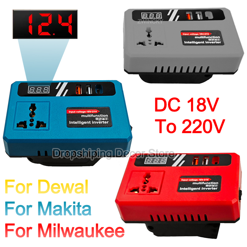 Outdoor Power Inverter - Power Inverter DC 18V To 220V