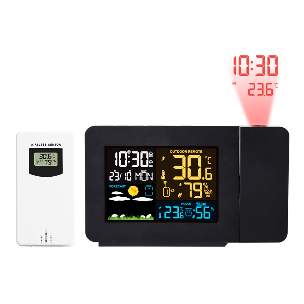 Outdoor Power Tower - FanJu Weather Station Wireless Sensor Indoor