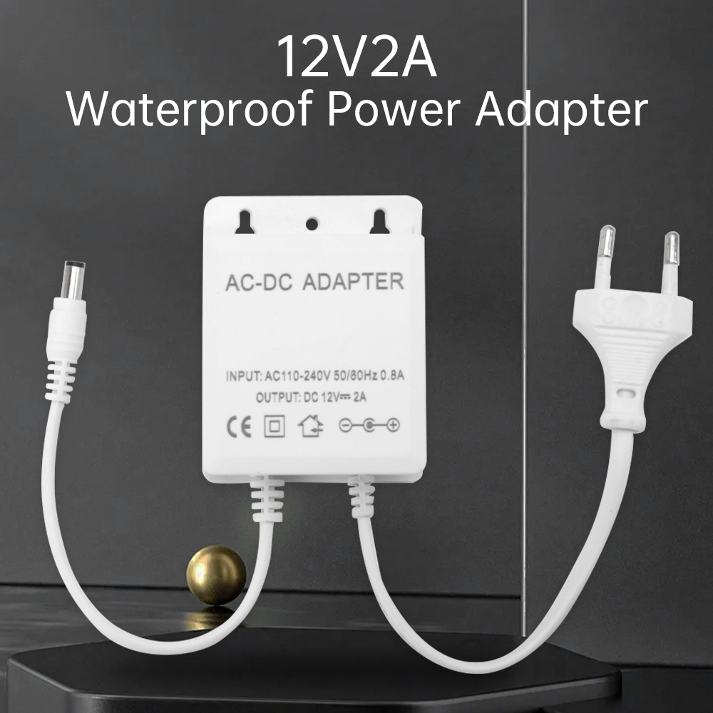 DC12V 2A EU Plug Adapter Secur - Outdoor Power Plug In review and price