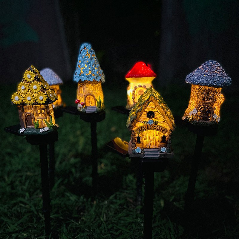 Solar Powered Mushroom Lights  - Outdoor Yard Power Stake review and price