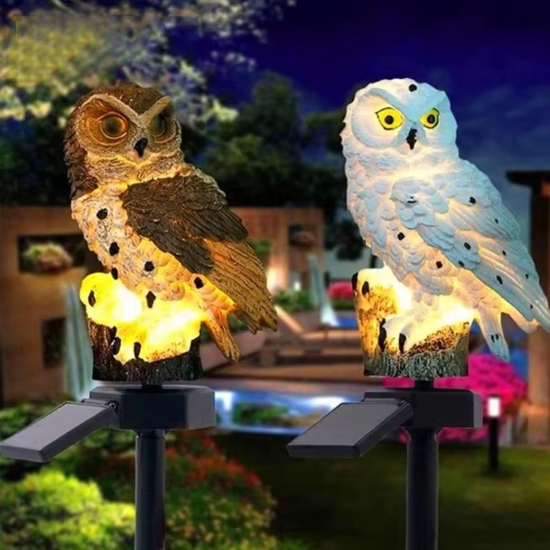 Solar Owl Garden Stake Lights  - Outdoor Yard Power Stake review and price