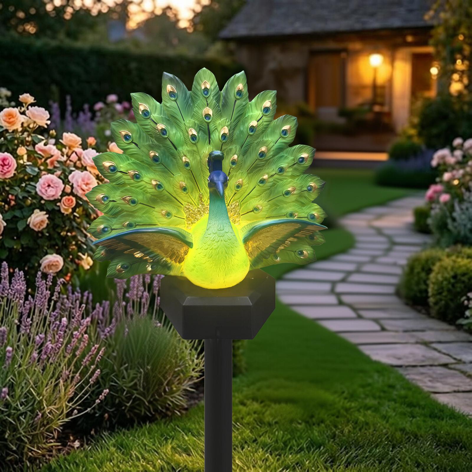 Solar Powered Bird Decor Solar - Outdoor Yard Power Stake review and price