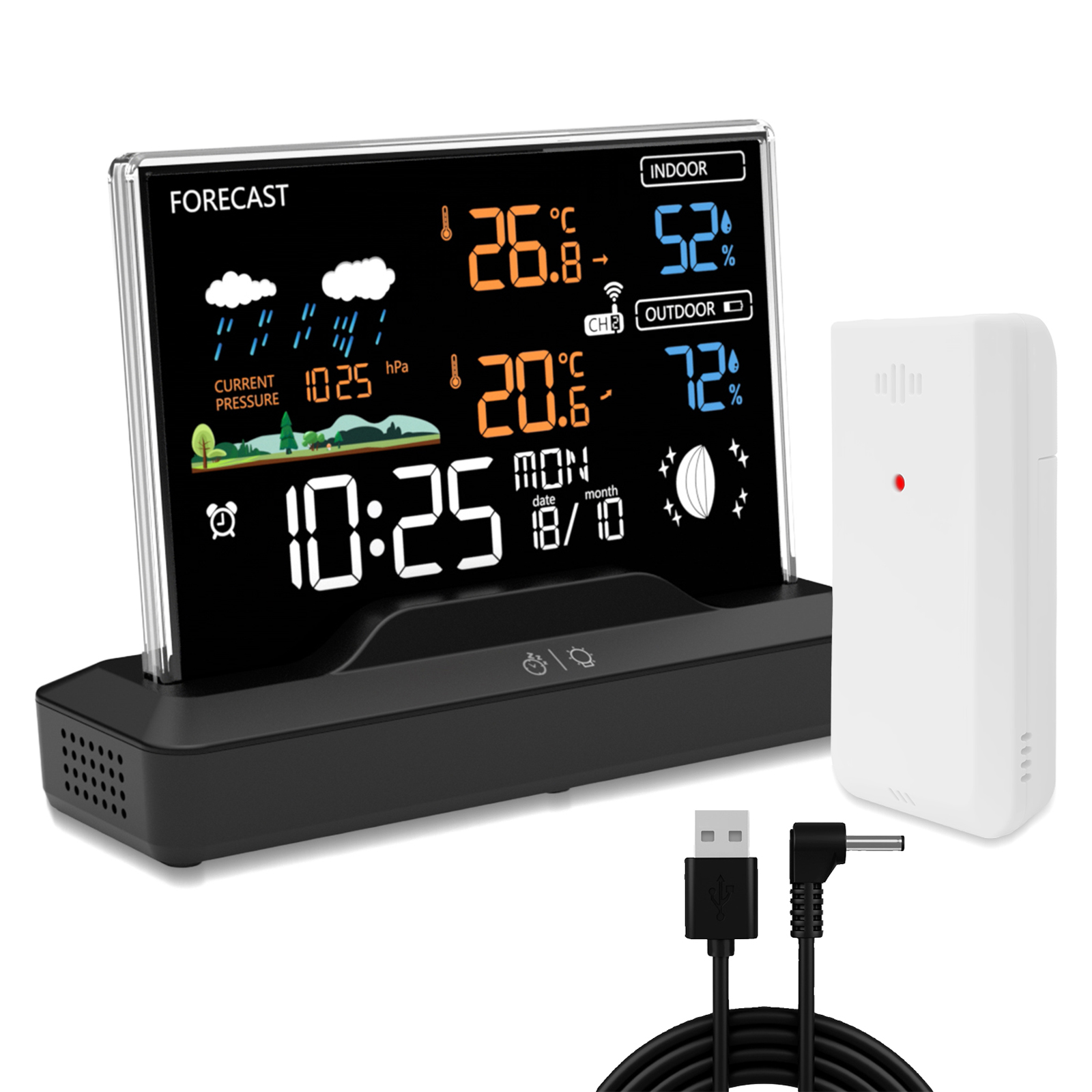 Wireless Weather Station Home  - Outdoor Power Tower review and price