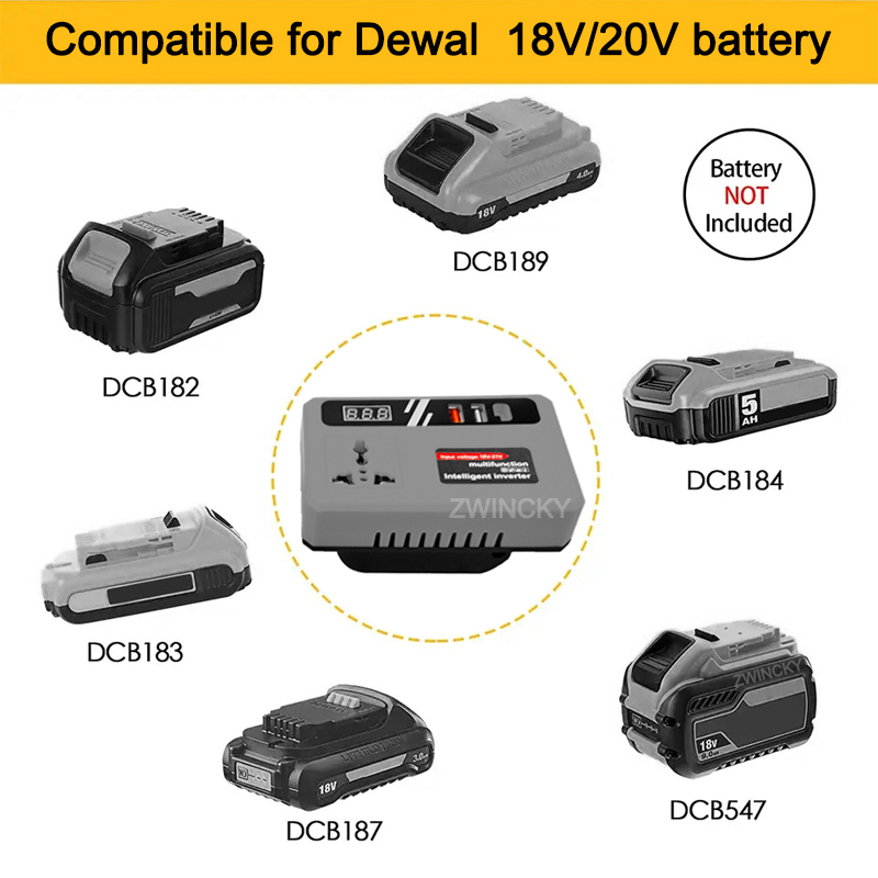 Power Inverter DC 18V To 220V  - Outdoor Power Inverter review and price