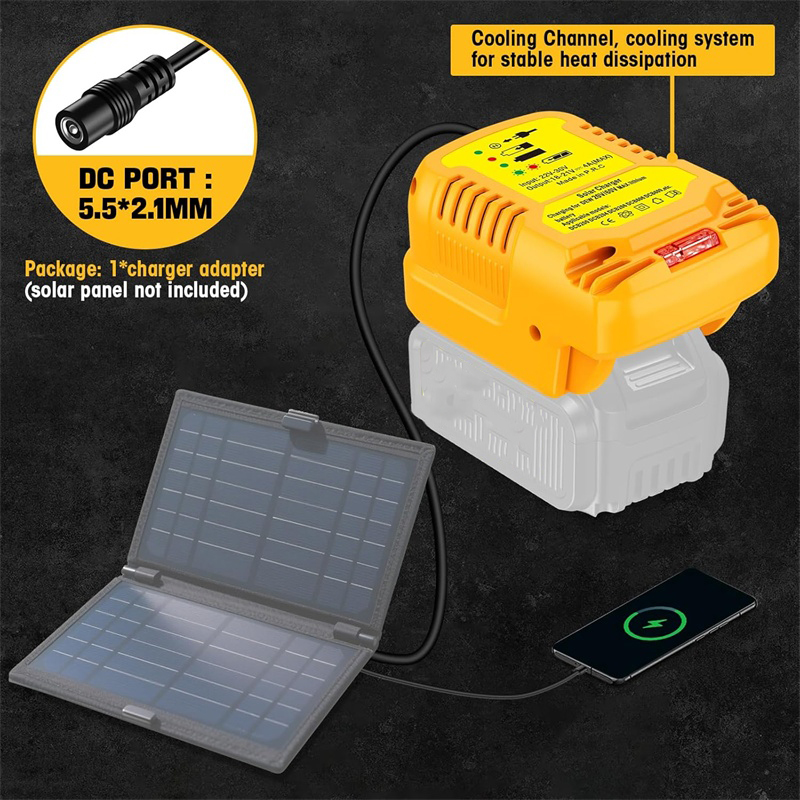 DC socket Solar Adapter for De - Outdoor Power Adapter review and price