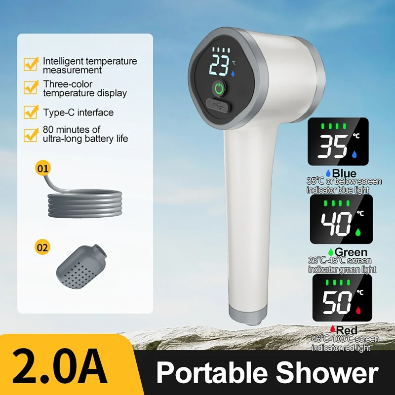 Outdoor Garden Wireless Shower - Outdoor Power Head review and price