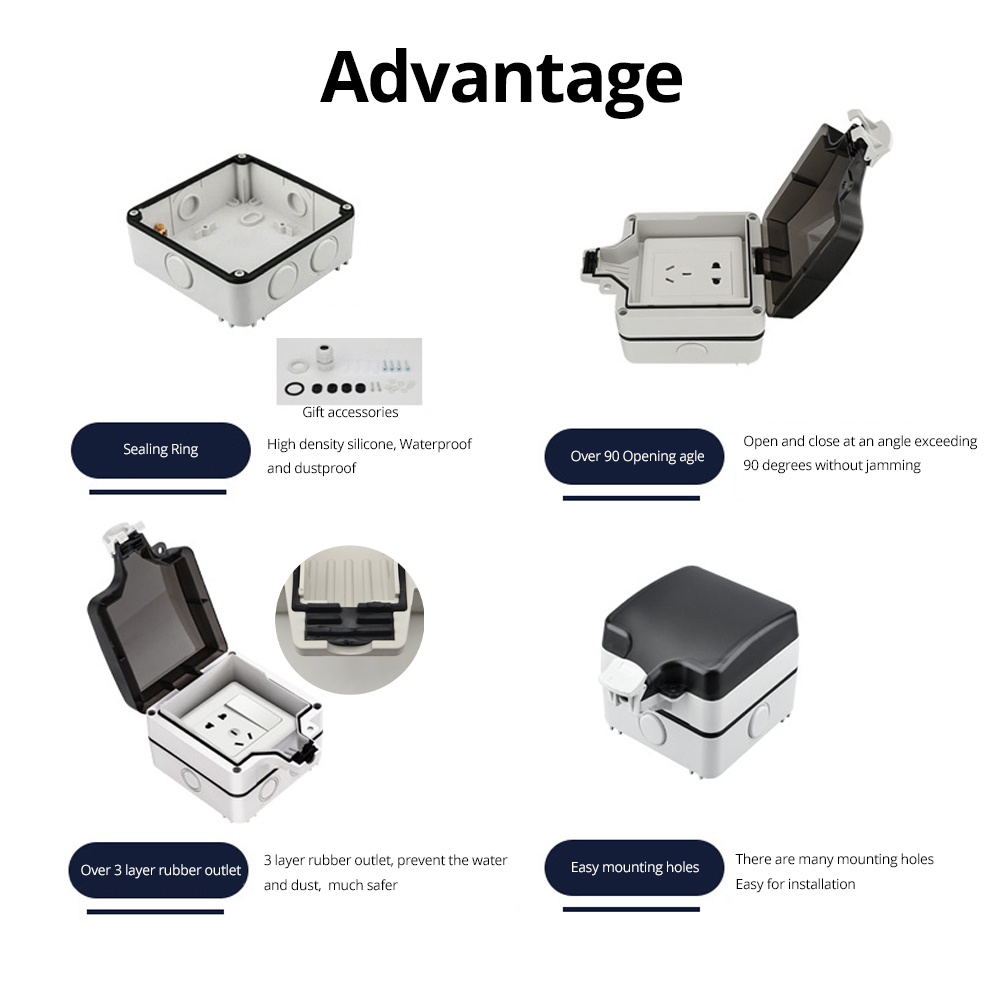 Wallpad IP66 Dustproof Waterpr - Outdoor Power Adapter review and price