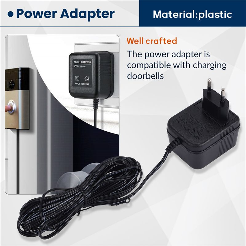 Happy New- 18V 500MA Power Sup - Outdoor Power Adapter Ring review and price