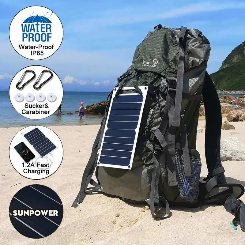30W Foldable Solar Charger 5V  - Outdoor Power Distribution Panel review and price