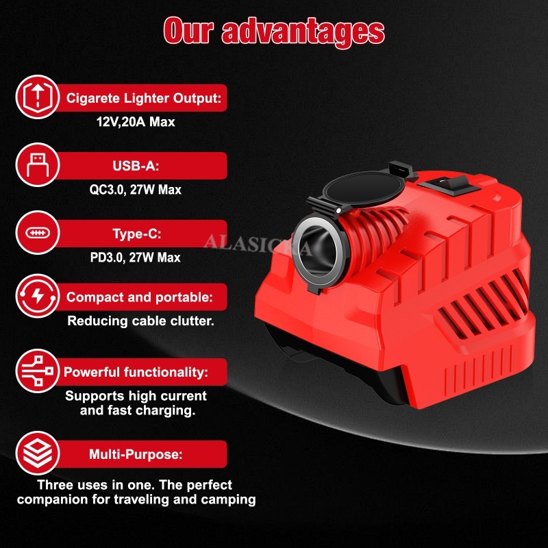 DC 12V Step-Down Inverter Powe - Outdoor Power Inverter review and price