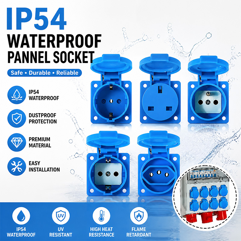 IP54 16A Waterproof Industrial - Outdoor Power Distribution Panel review and price