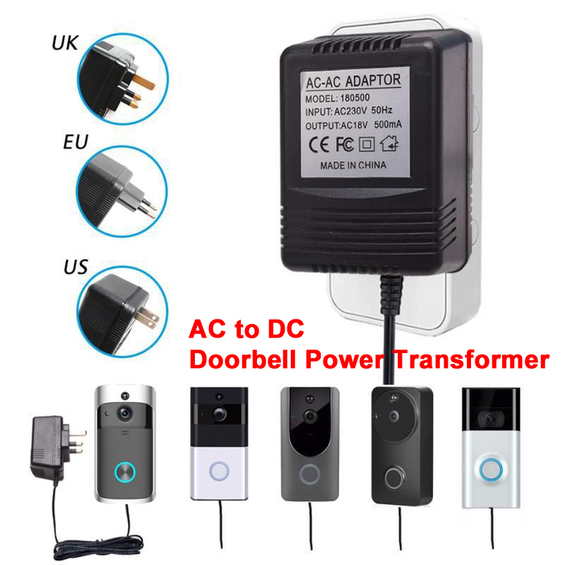 US UK EU Plug 18V AC to DC Tra - Outdoor Power Adapter Ring review and price