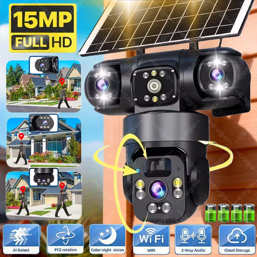 V380 3 Screen 3 Lens WIFI Came - Outdoor Power Distribution Panel review and price
