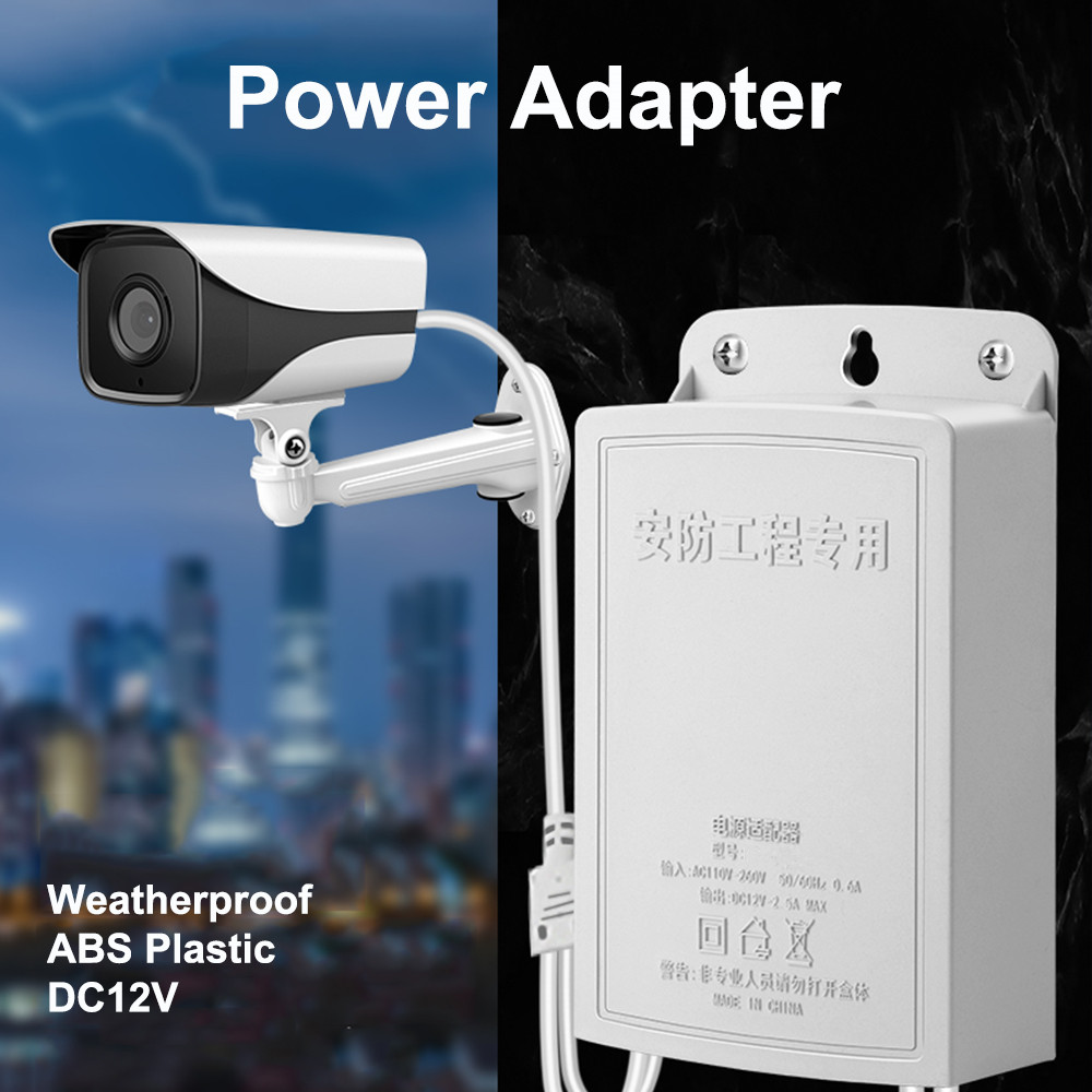 DC 12V 2.5A Outdoor Waterproof - Outdoor Power Adapter review and price