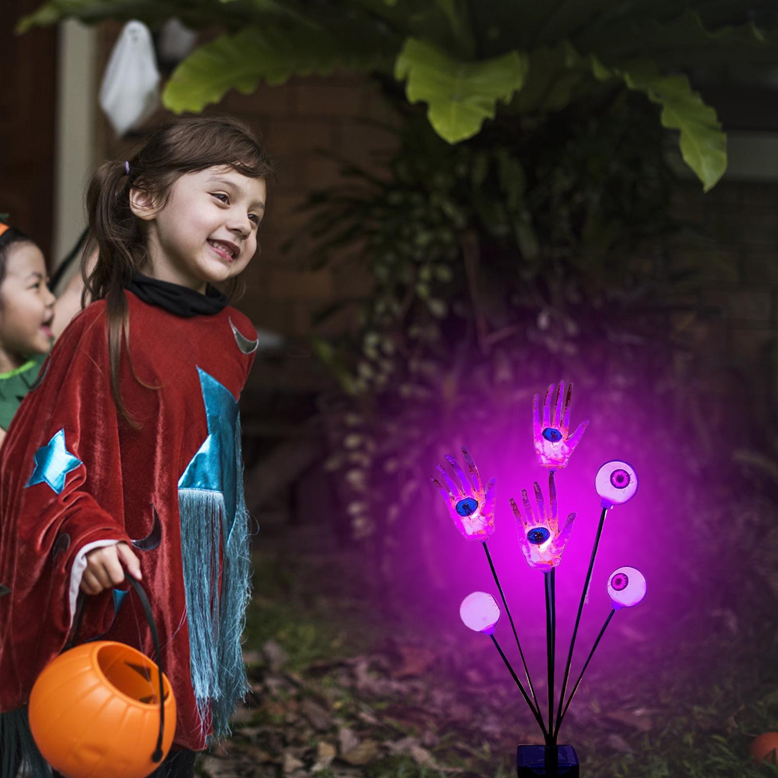 Hand Stake Lights Skeleton Han - Outdoor Yard Power Stake review and price