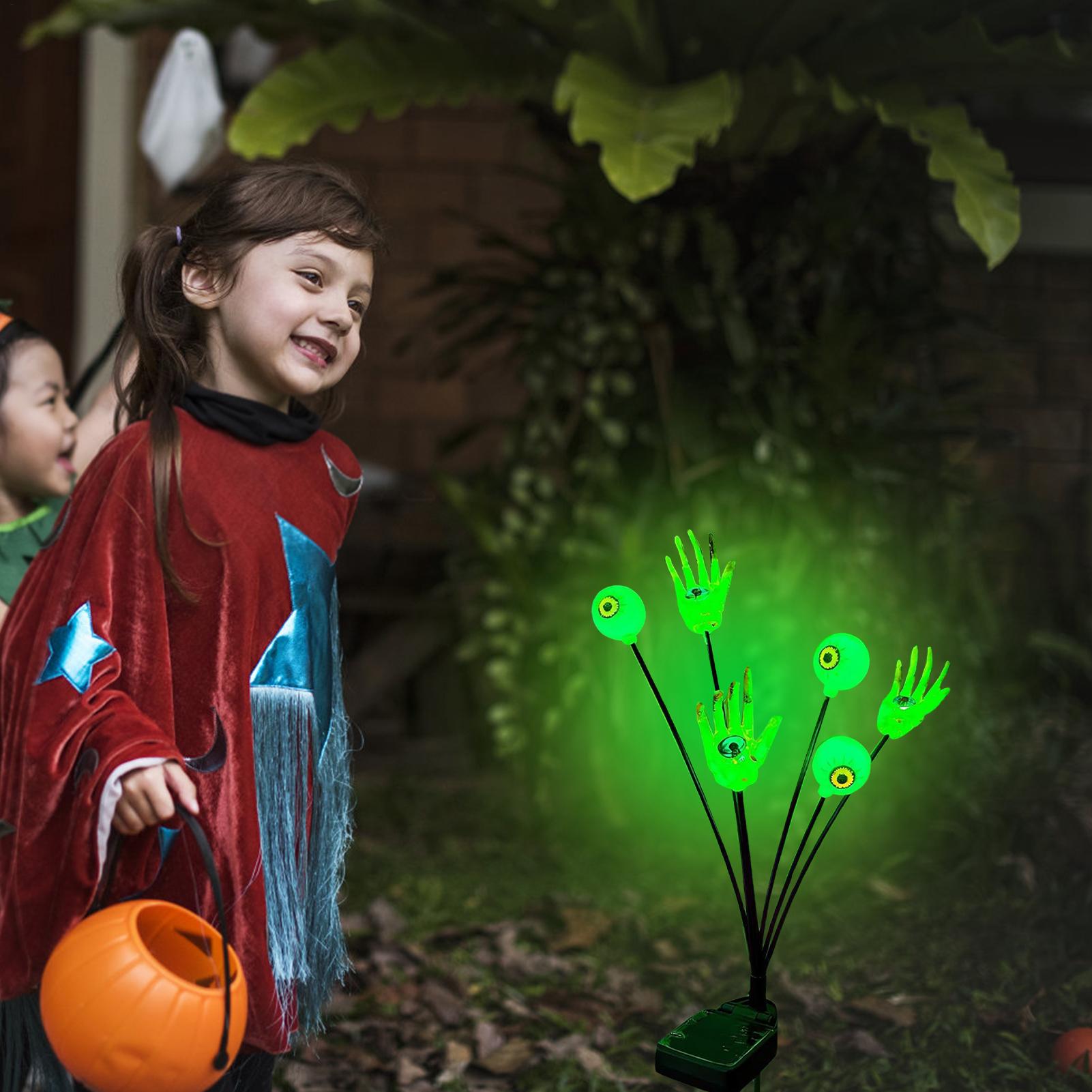 Hand Stake Lights Skeleton Han - Outdoor Yard Power Stake review and price
