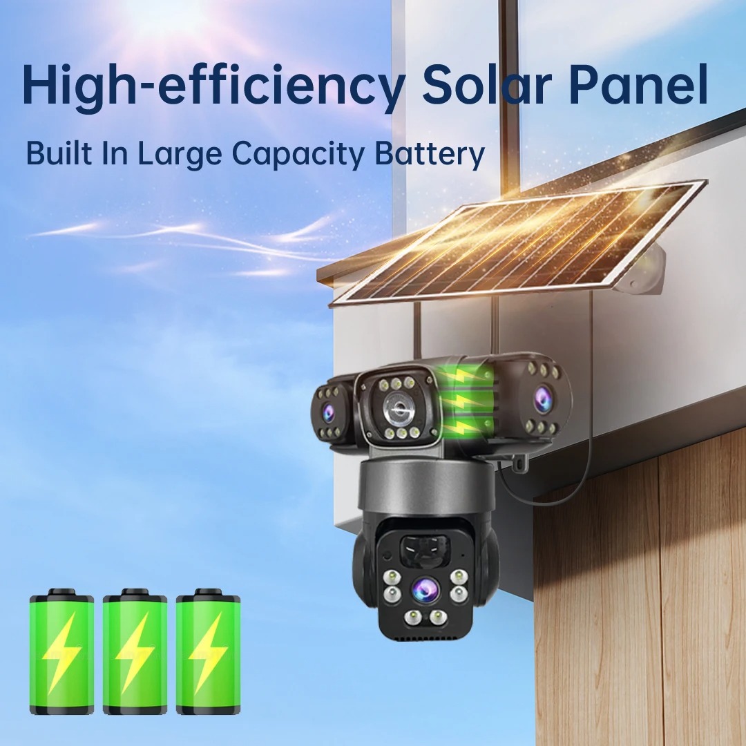 15MP V380 Pro Solar Camera Out - Outdoor Power Distribution Panel review and price