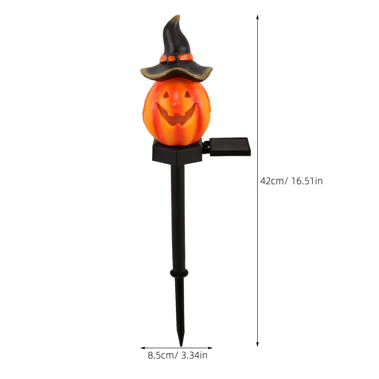Halloween Pumpkin Solar Garden - Outdoor Yard Power Stake review and price
