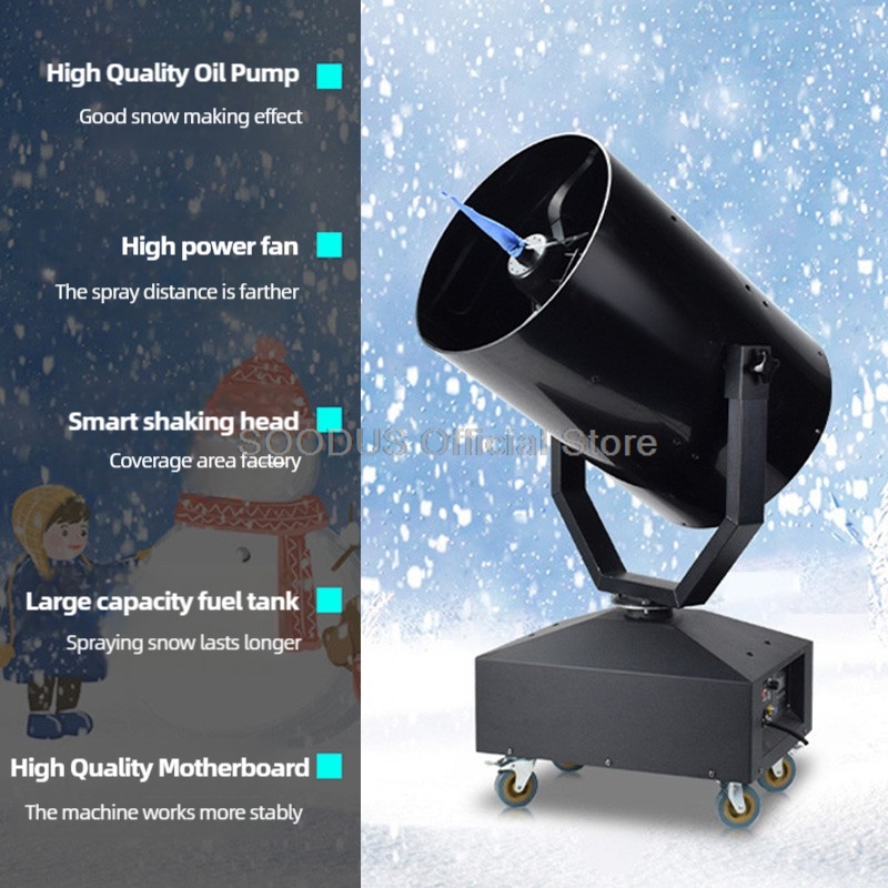 High Power Shaking Snow Machin - Outdoor Power Head review and price