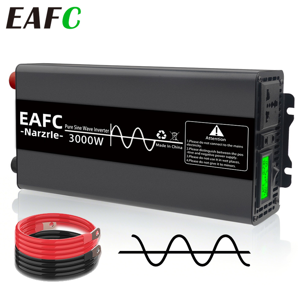 EAFC 3000W Pure Sine Wave Inve - Outdoor Power Inverter review and price