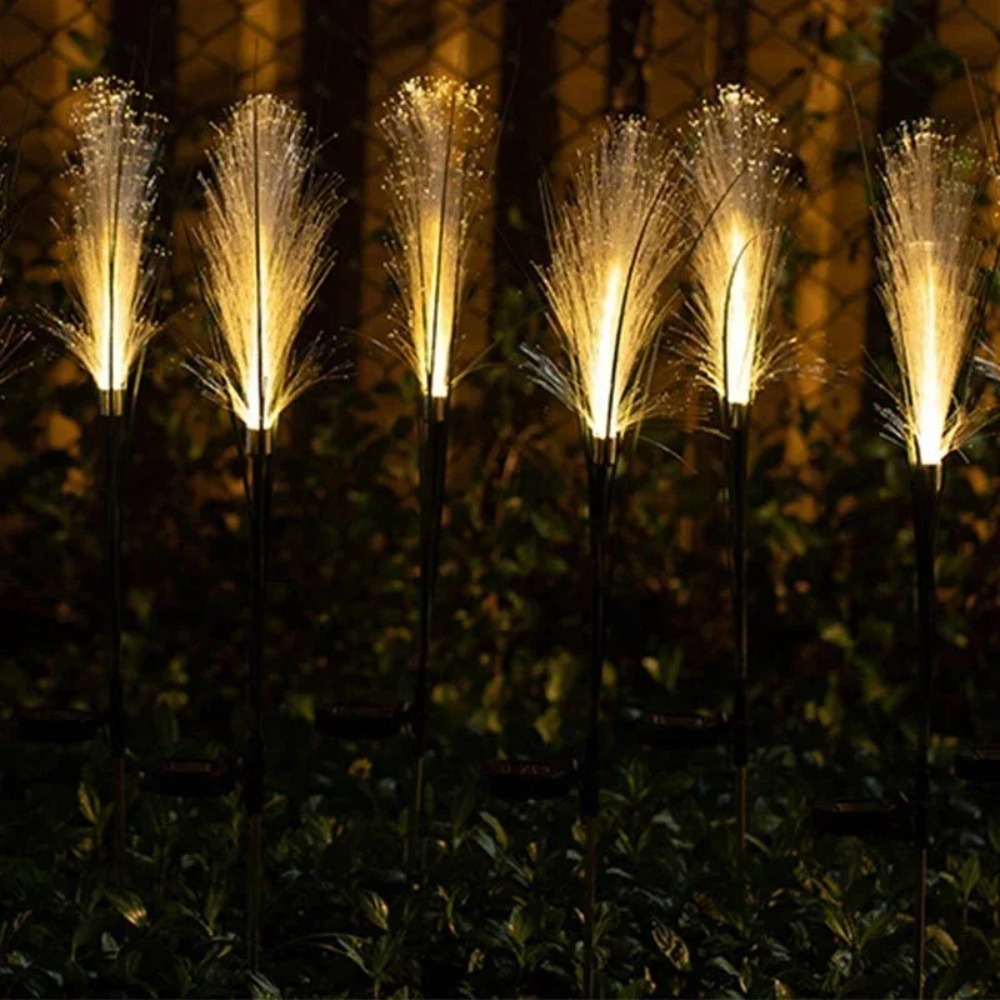 Solar Powered Reed Lights Outd - Outdoor Yard Power Stake review and price