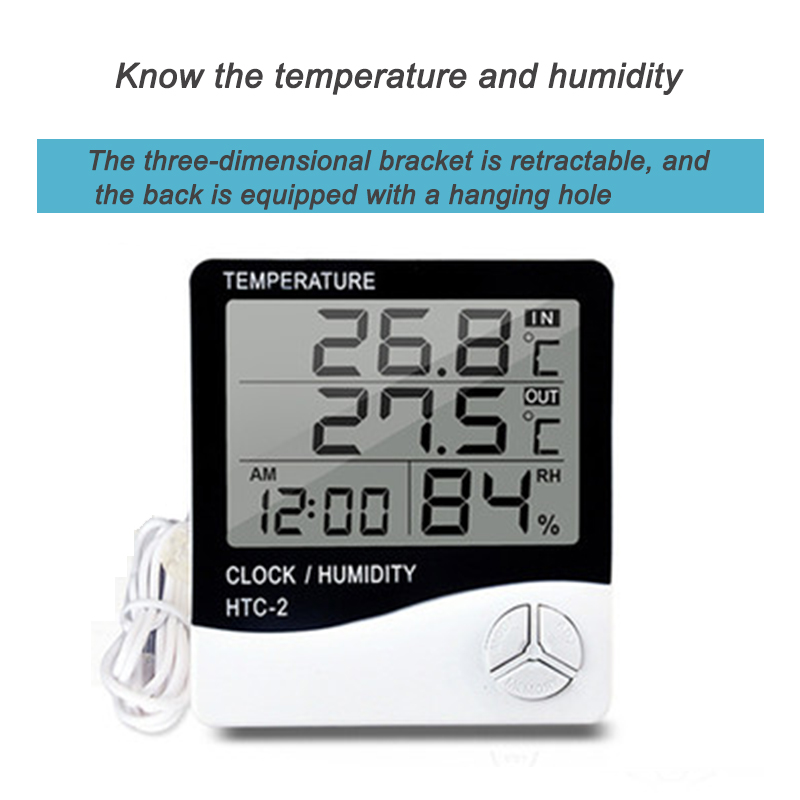 Digital LCD Thermo-hygrometer  - Outdoor Power Tower review and price