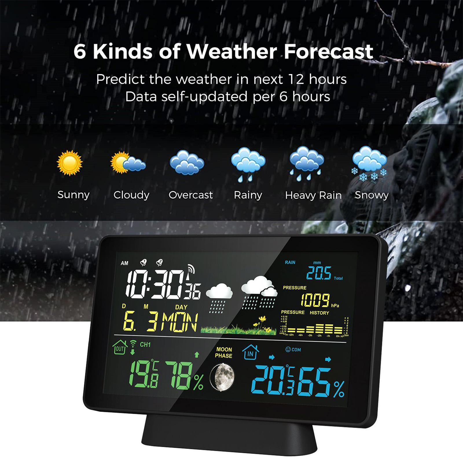 Indoor/Outdoor Wireless Weathe - Outdoor Power Tower review and price